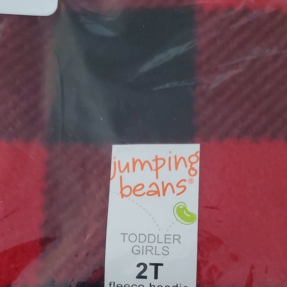 Toddler Girl Microfleece Hoodie by Jumping Beans  2T - Picture 5 of 5